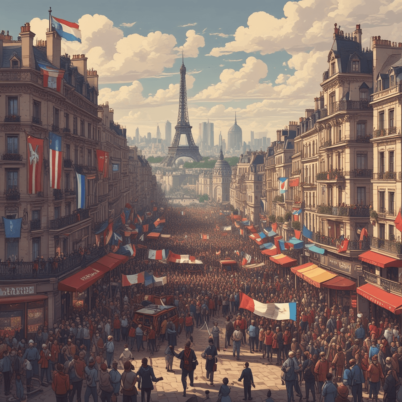 Storm the Bastille Race game banner