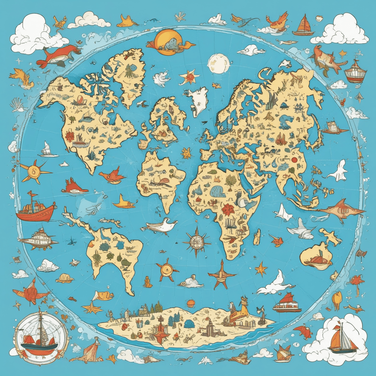 Ocean Explorer Quiz Adventure game banner