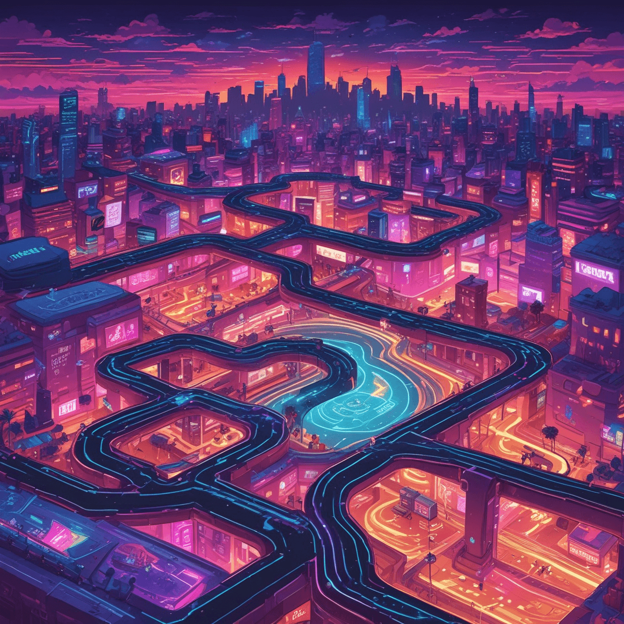 Syntax Speedway game banner