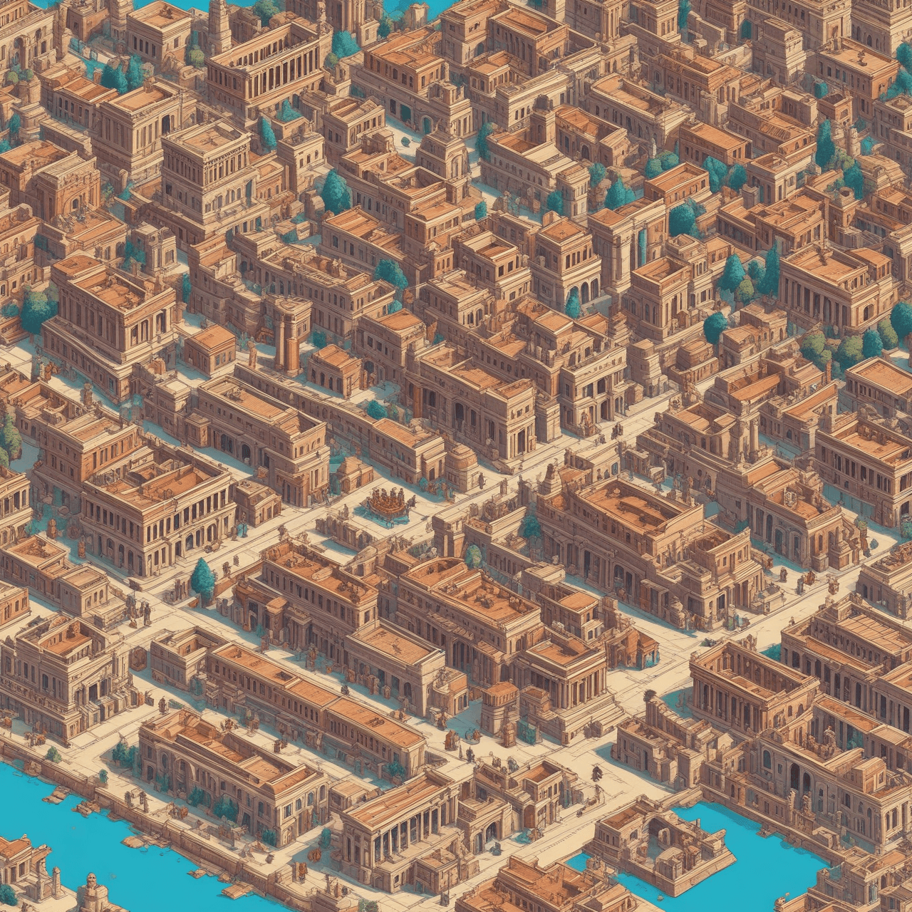 Roman Runner Quiz game banner