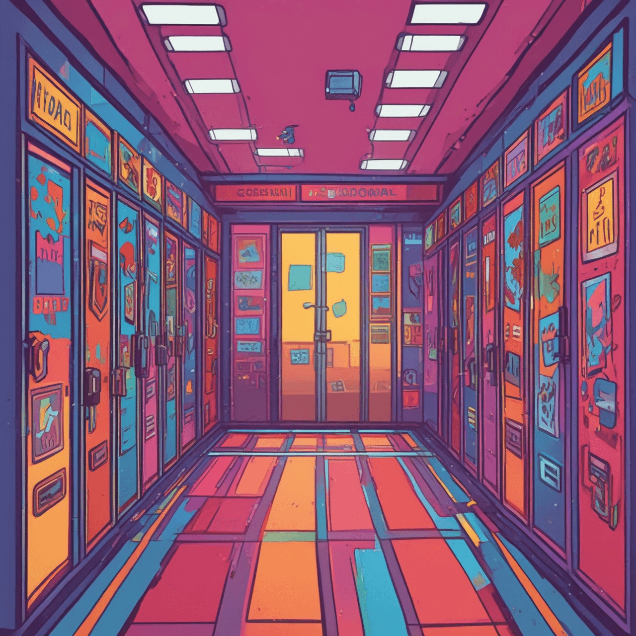 Spanish School Sprint game banner