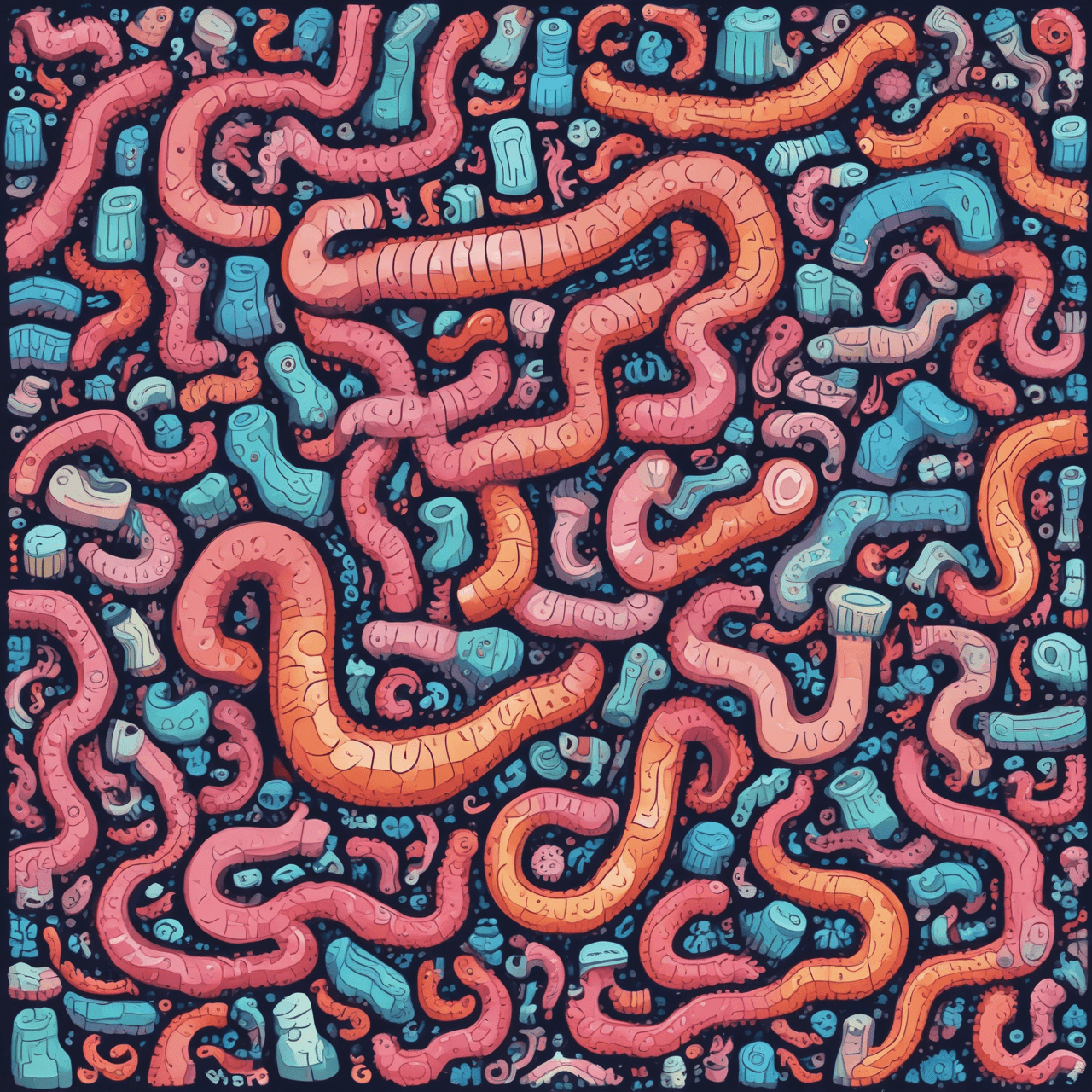 Aventura de Quiz del Intestino Delgado game banner