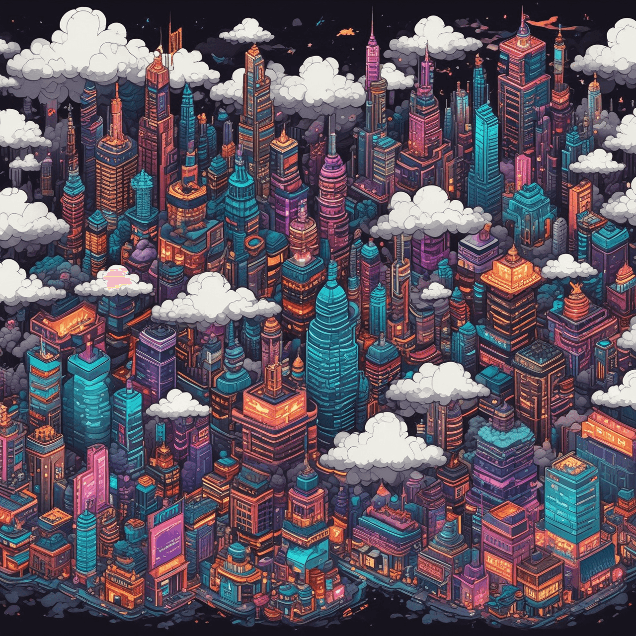 iPhone Cloud Hop game banner