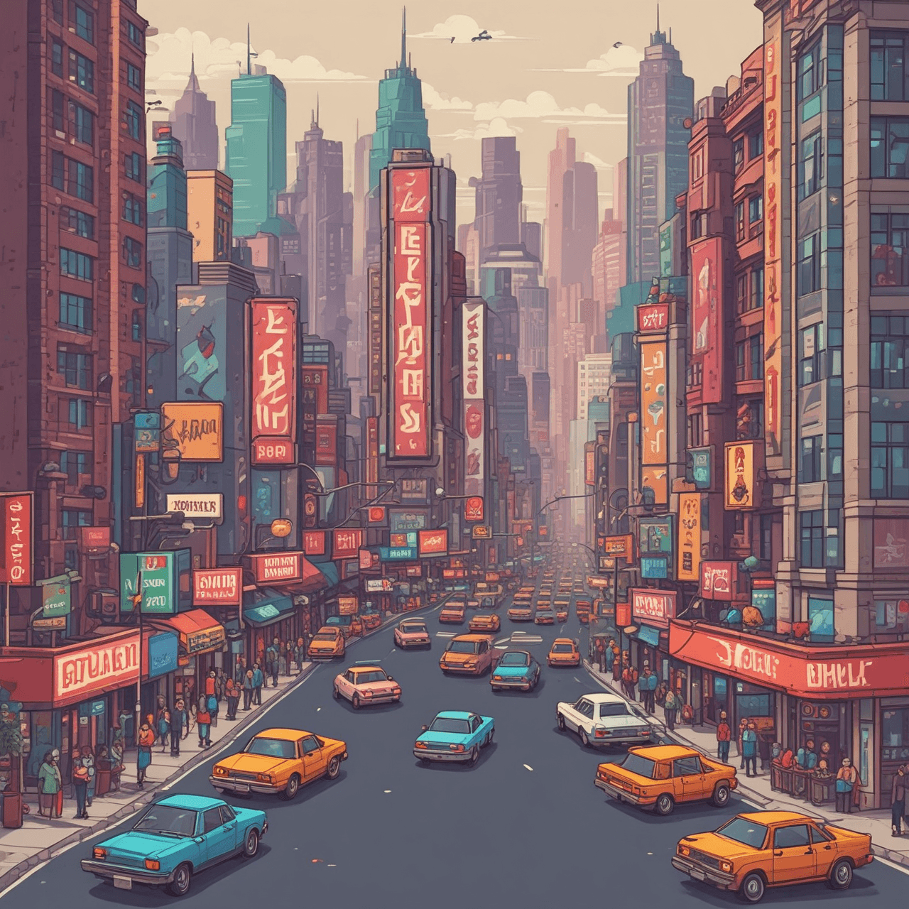 Defensores del Sector Terciario game banner