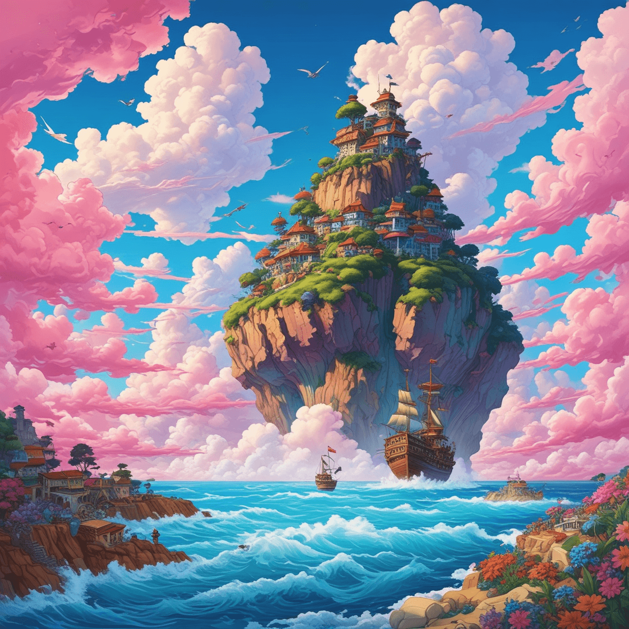 Grand Line Cloud Hop game banner