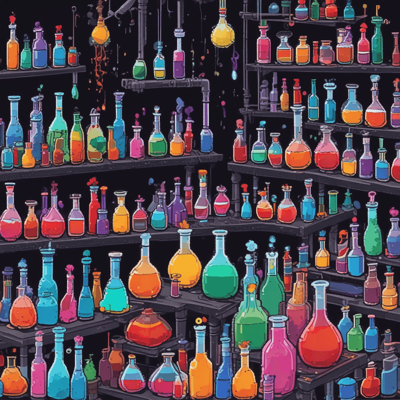 Mixture Mayhem Run game banner