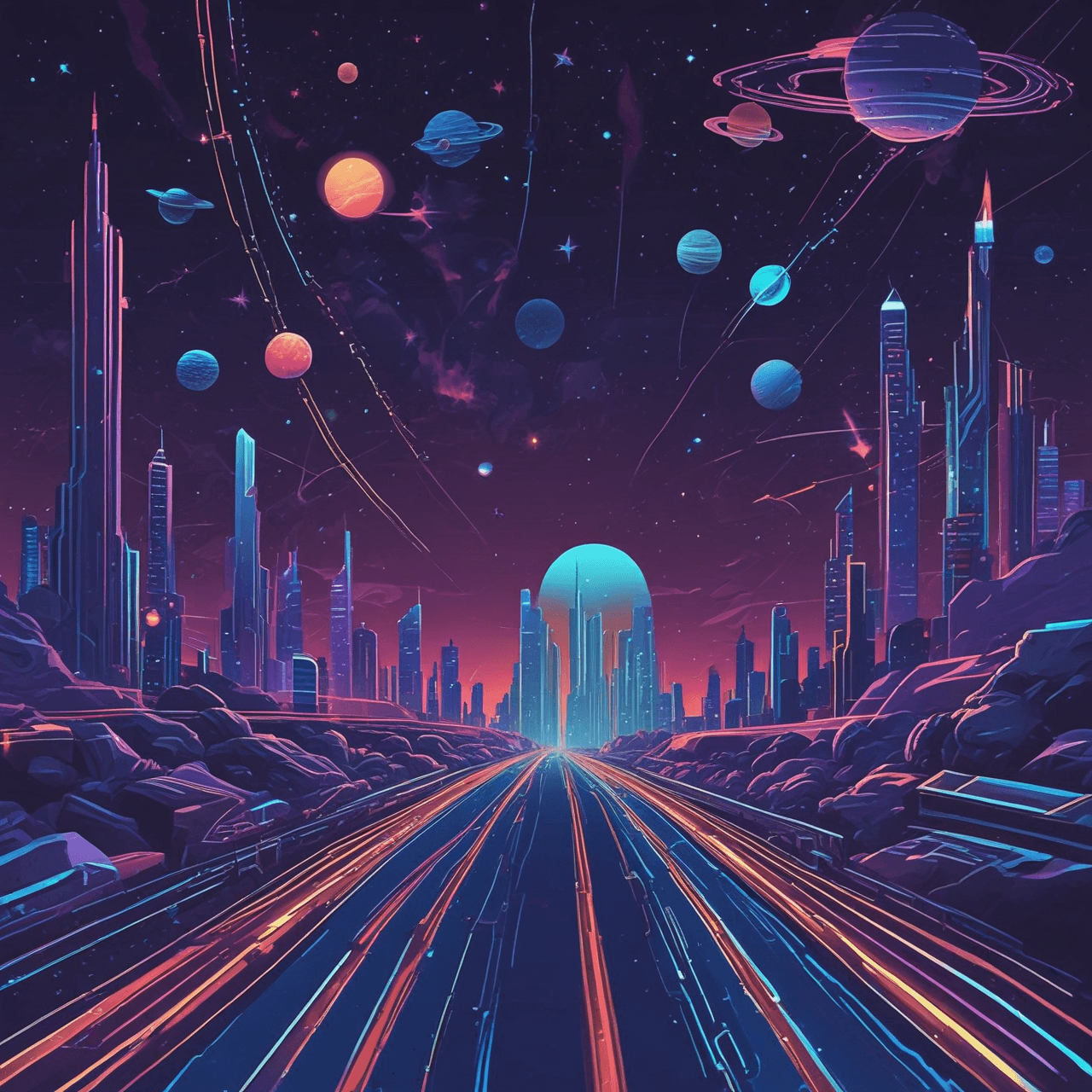 Cosmic Runner Quiz game banner