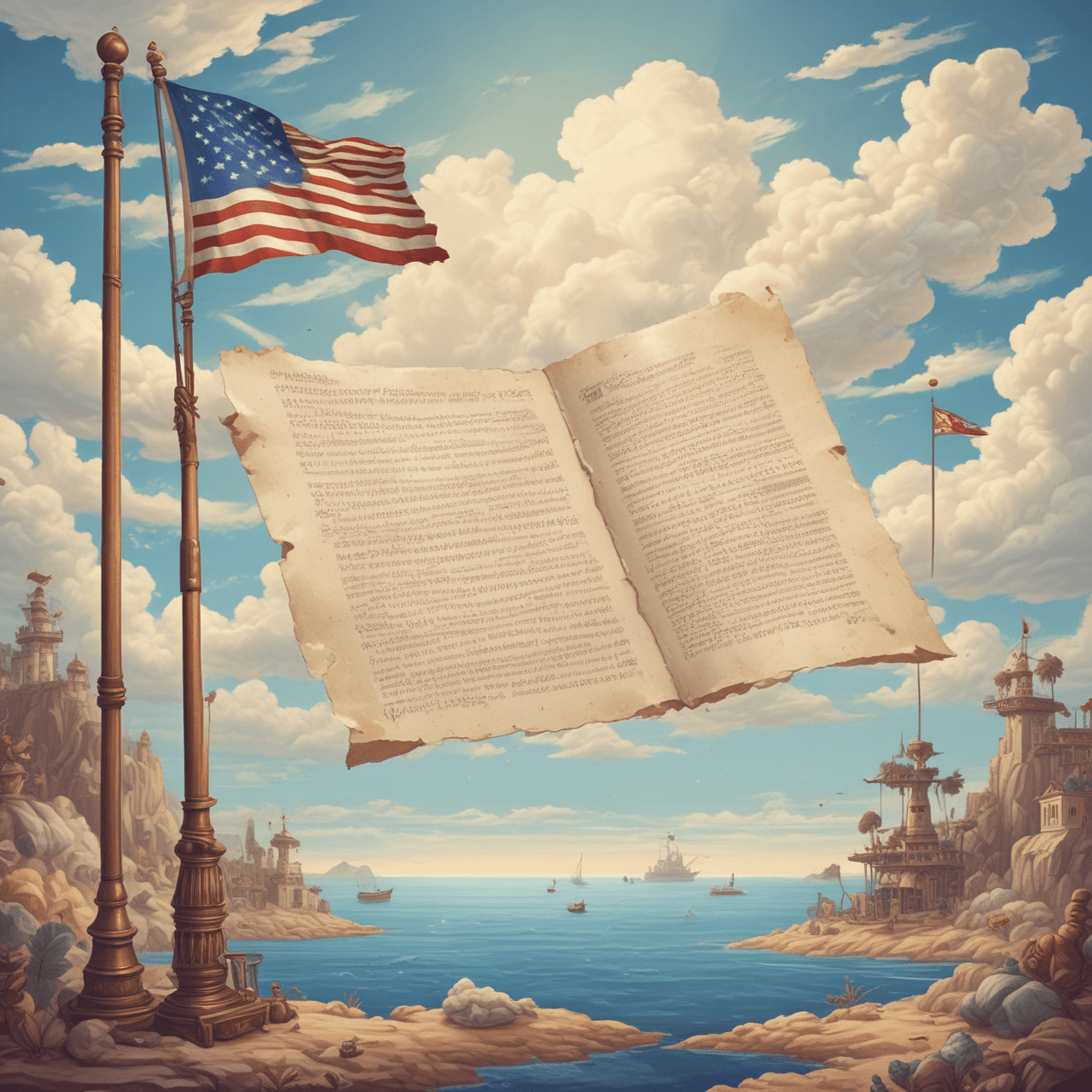 Constitutional Cloud Walk game banner