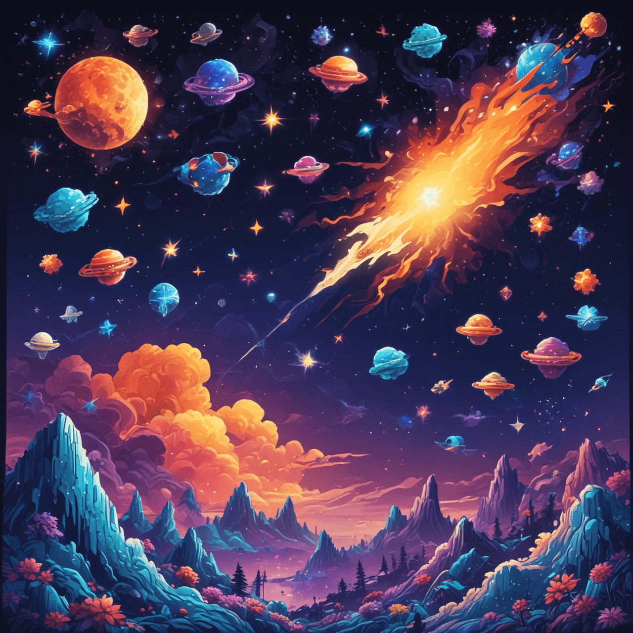 Lompat Antariksa: Penyitaan game banner