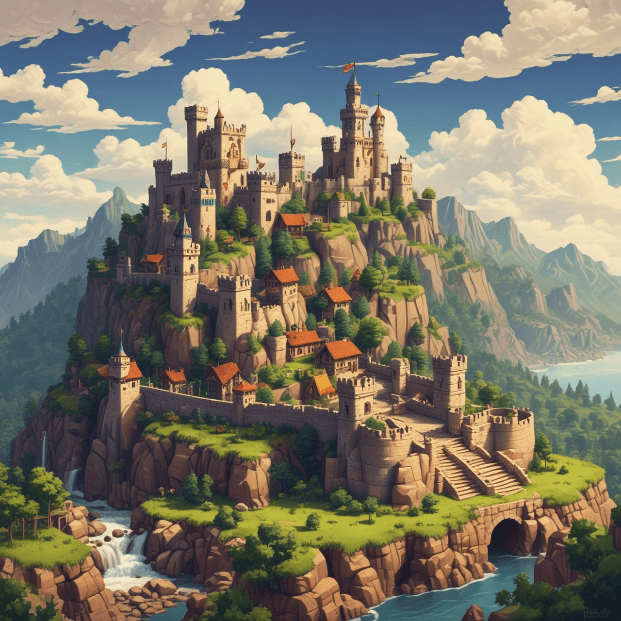 Carrera Medieval game banner