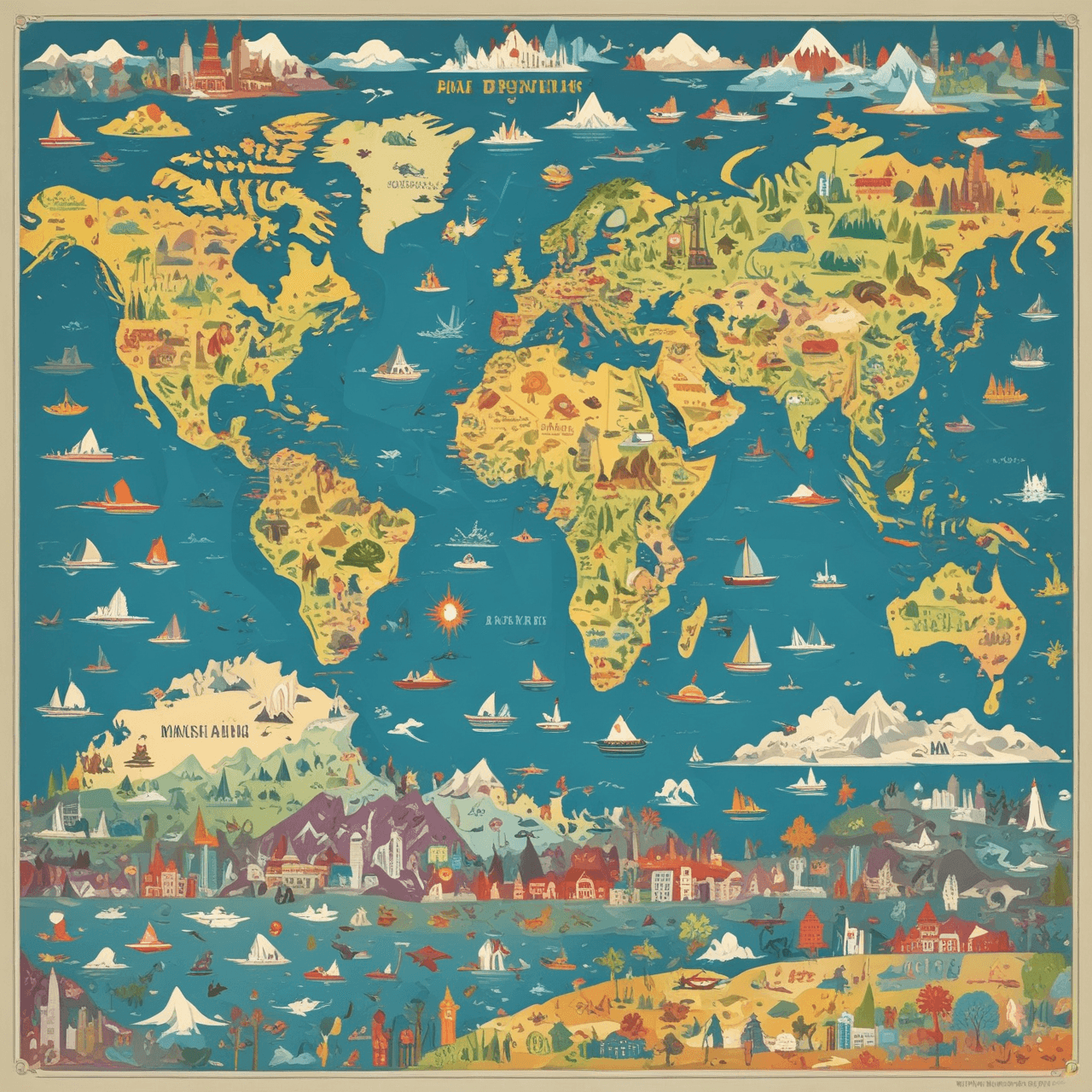 Jetpack Geography Adventure game banner