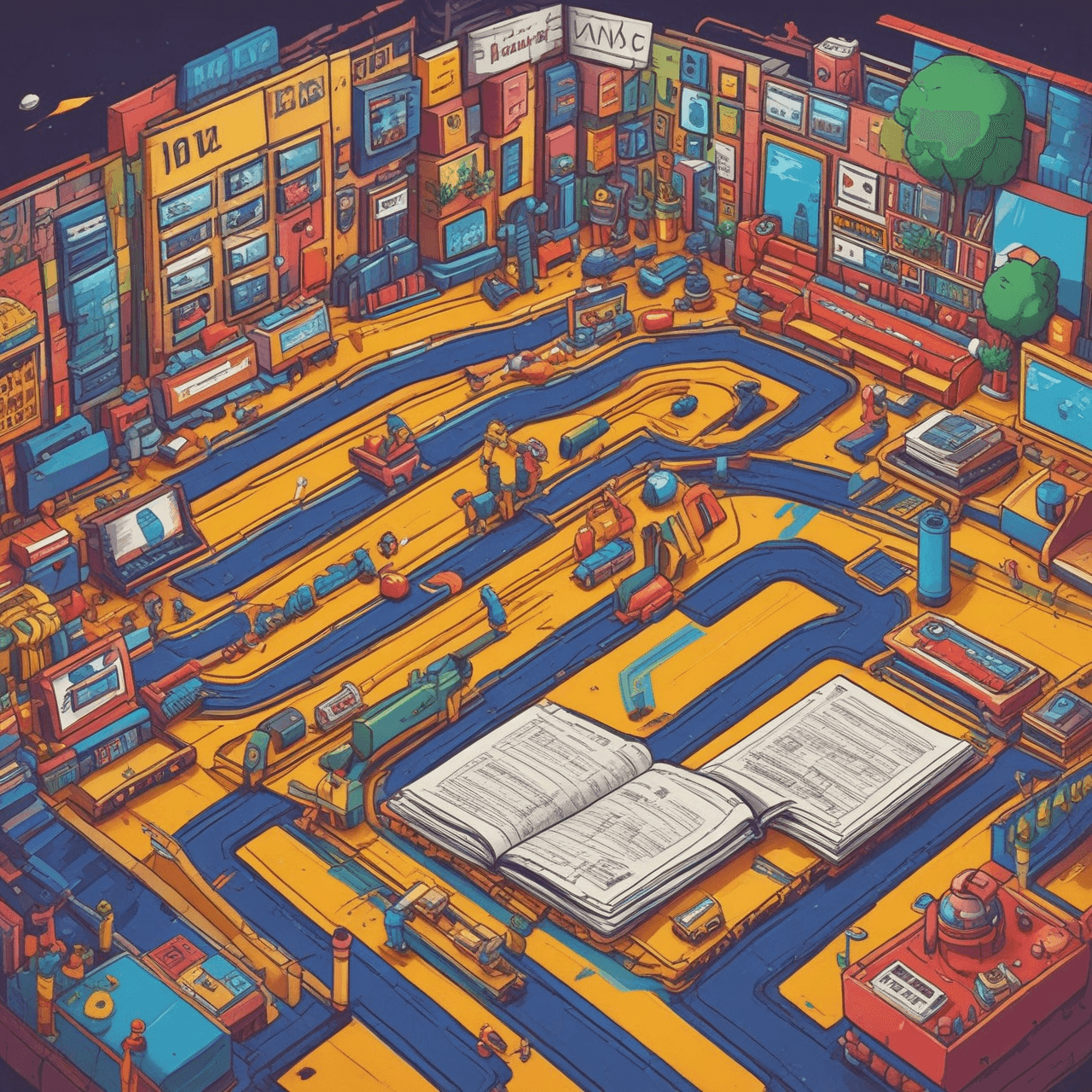 Carrera de Ortografía game banner