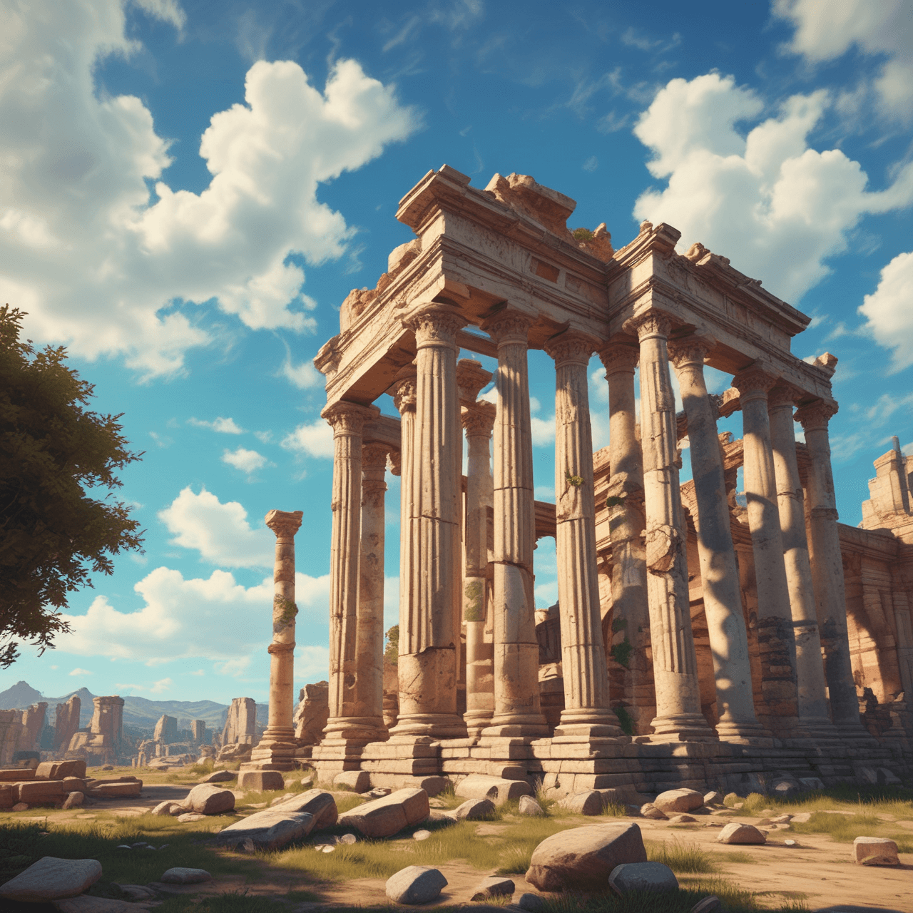 Defensores del Quiz de Historia Antigua game banner