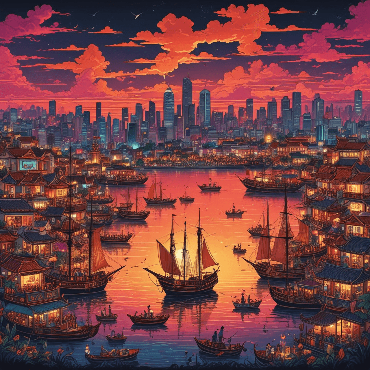 Singapore's Early Days: A Cloud Bridge game banner