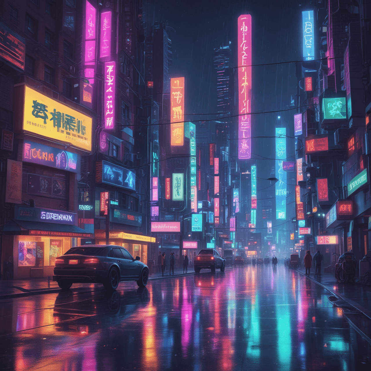Cyberpunk Animal Kingdom game banner