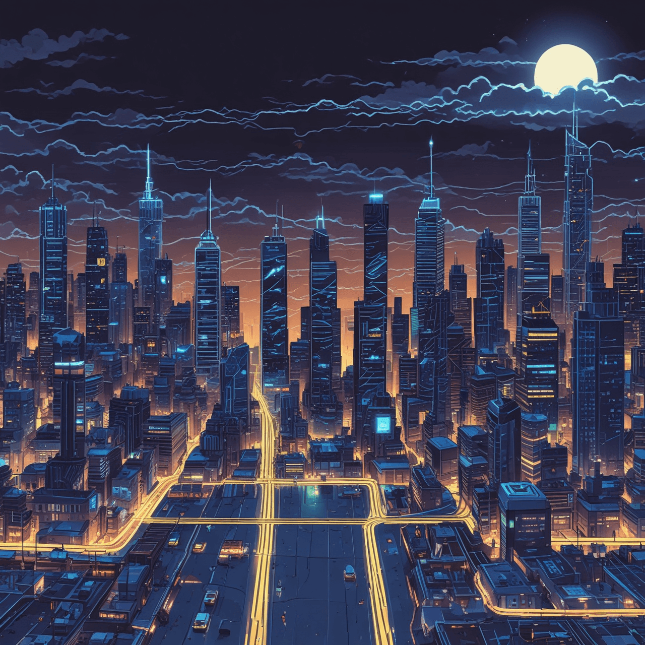 Electric Circuit Dash game banner