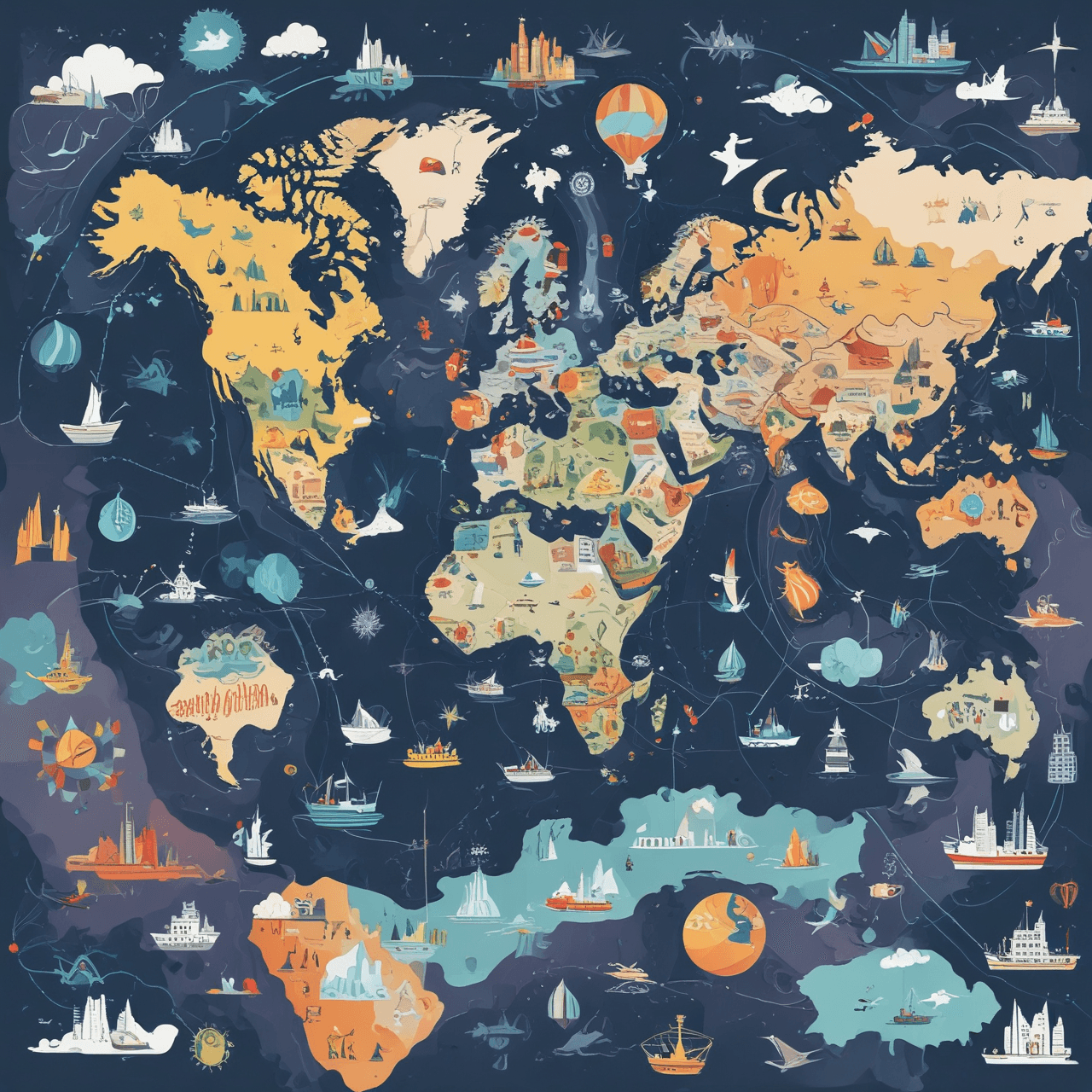 Global Issues Race game banner