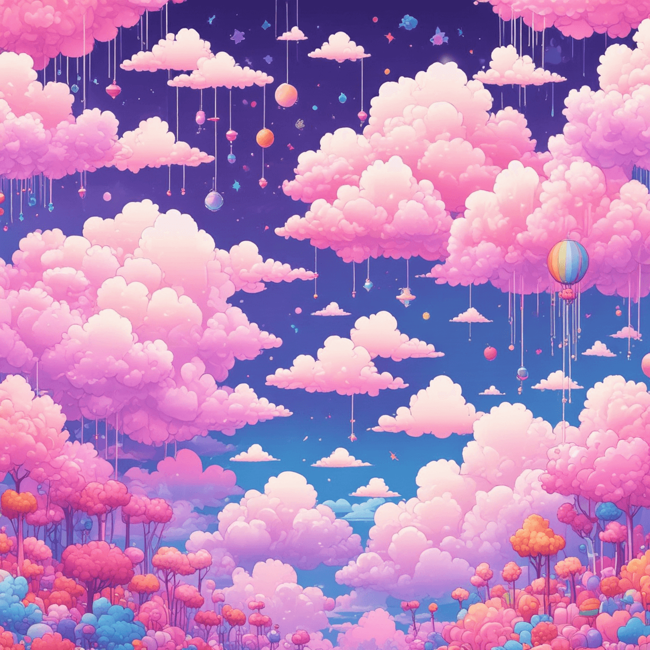 Decora DIY Cloud Bridge game banner