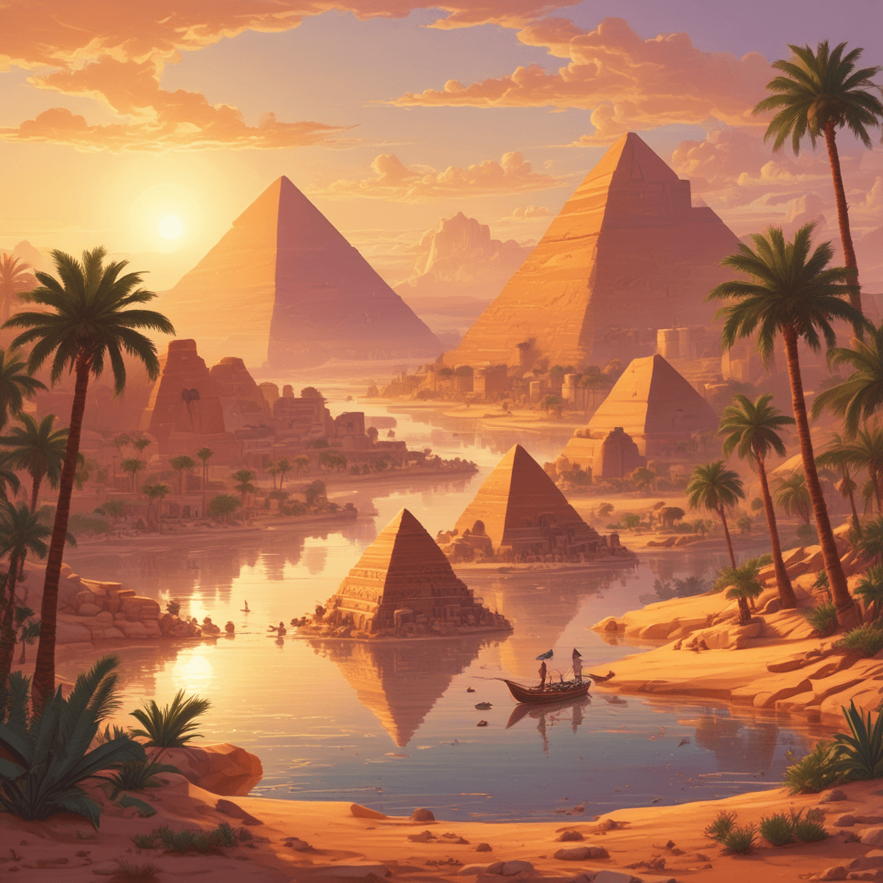 Pharaoh's Race game banner