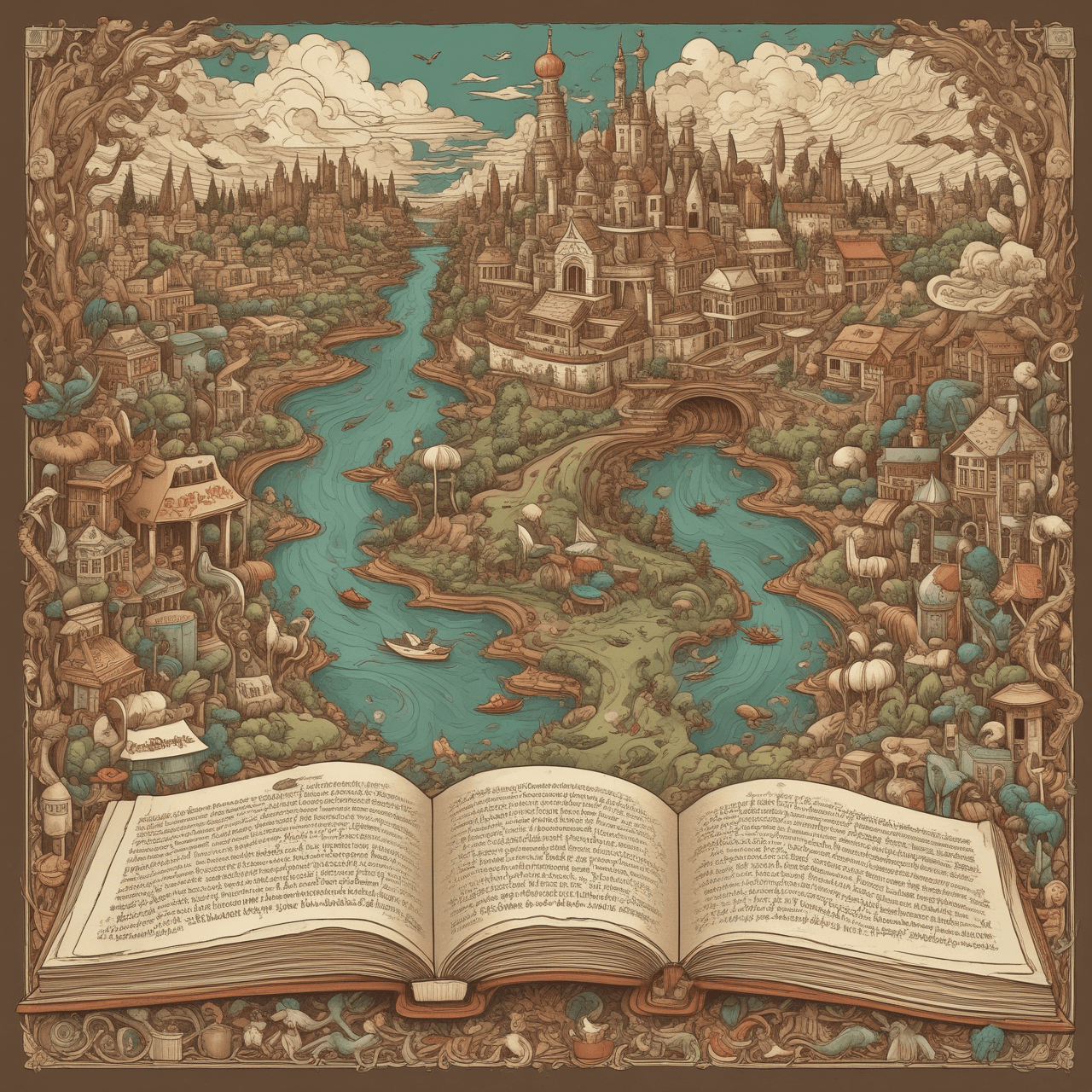 Literary Labyrinth Run game banner