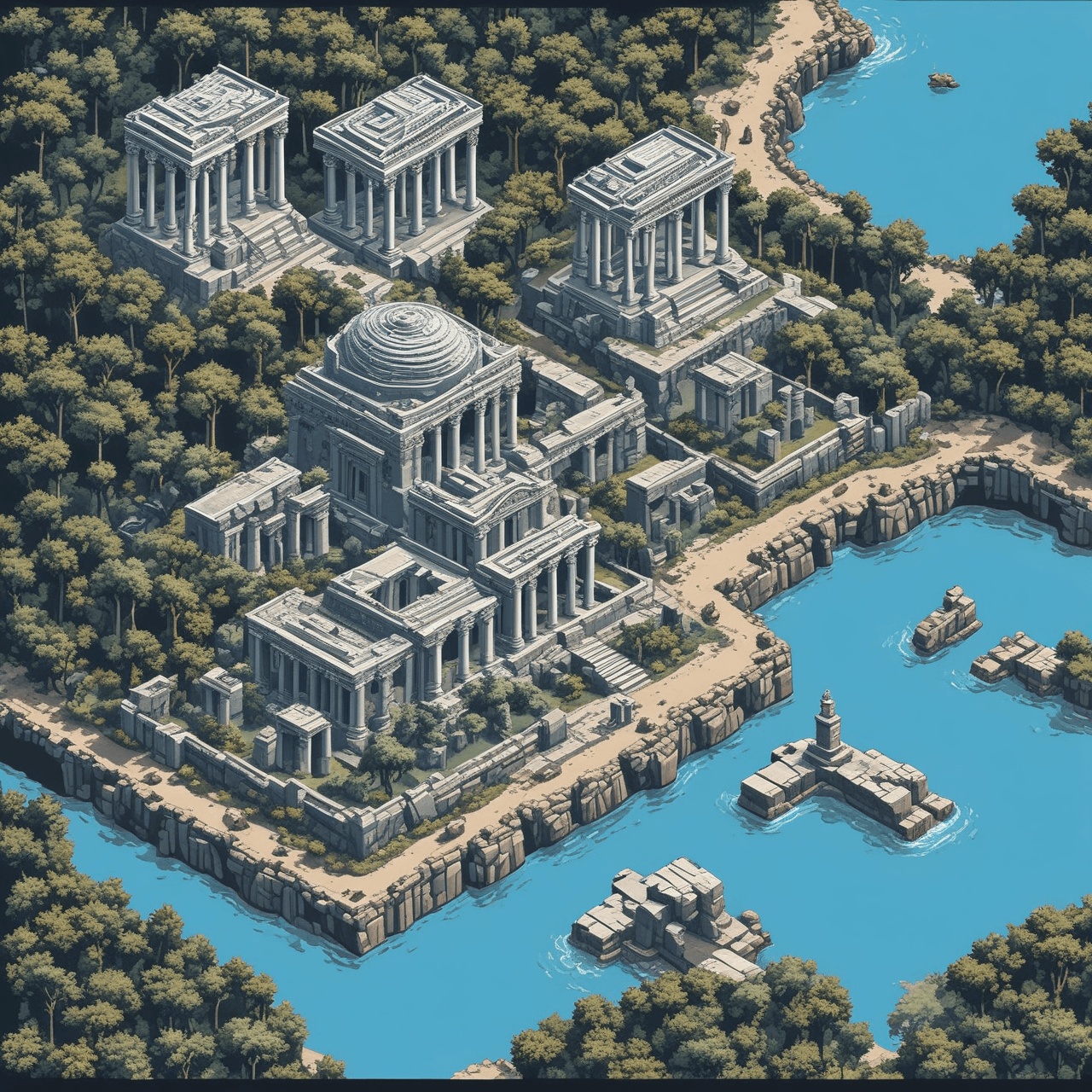 Olympian Cloud Bridge game banner