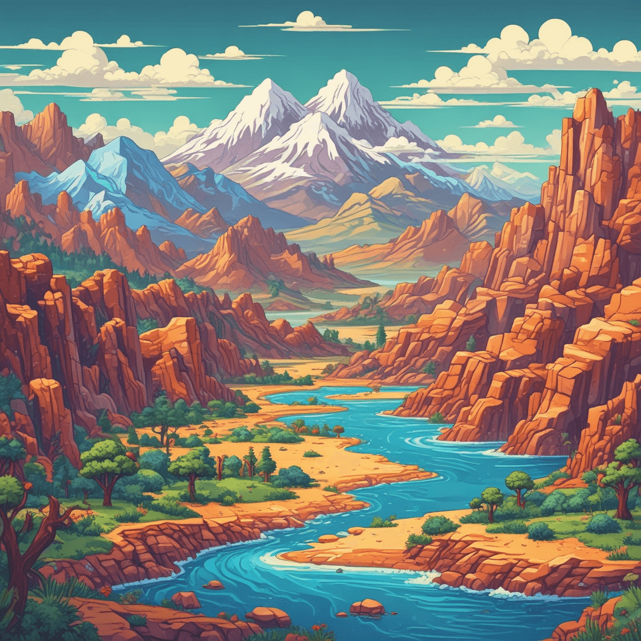 متسابق تضاريس العالم game banner