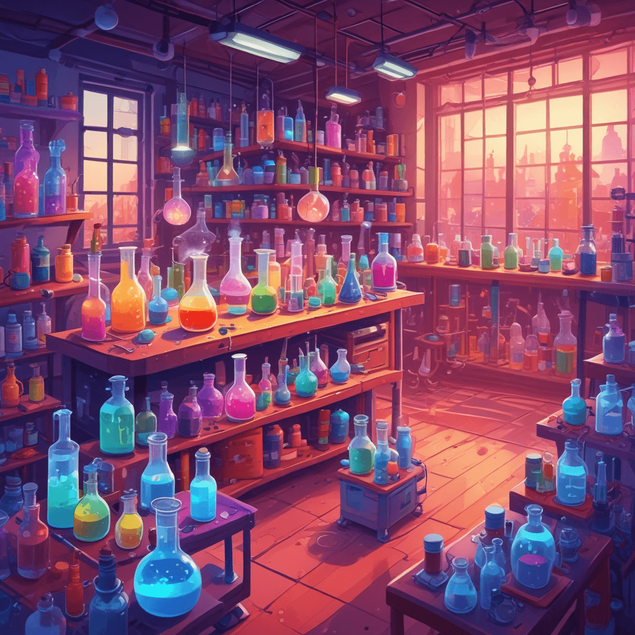 Jetpack Chemistry Adventure game banner