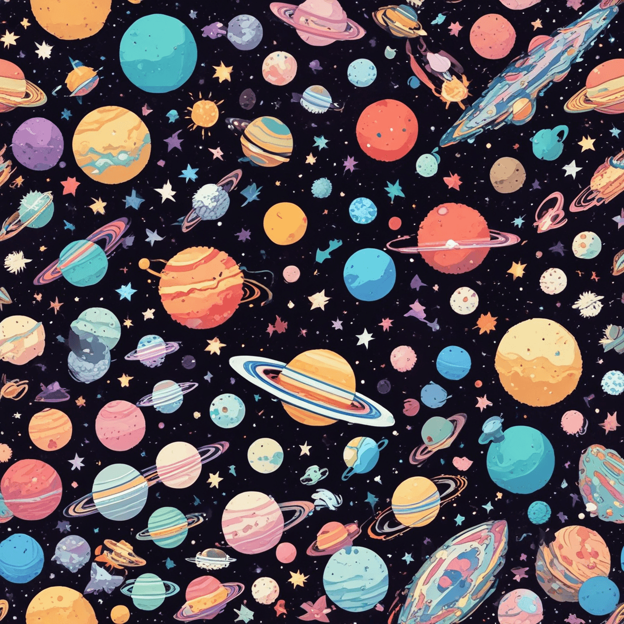 Aventura de Quiz Espacial en Español game banner