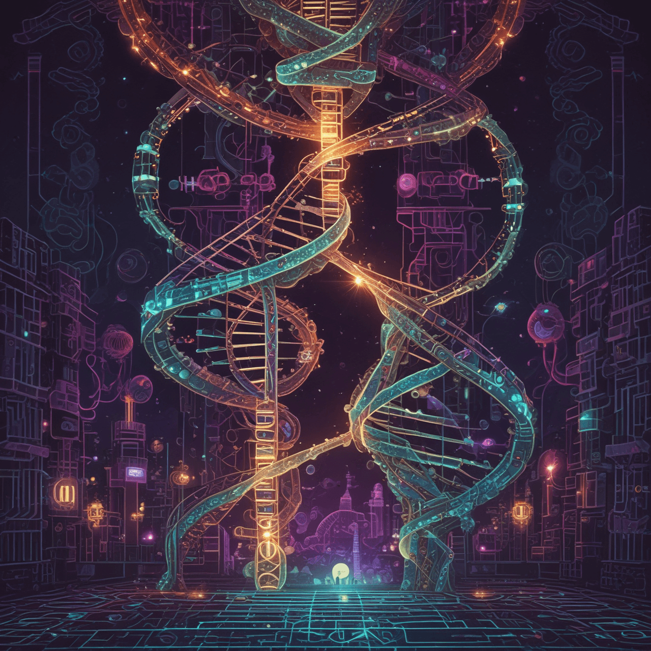 Helix Race: Unraveling DNA game banner
