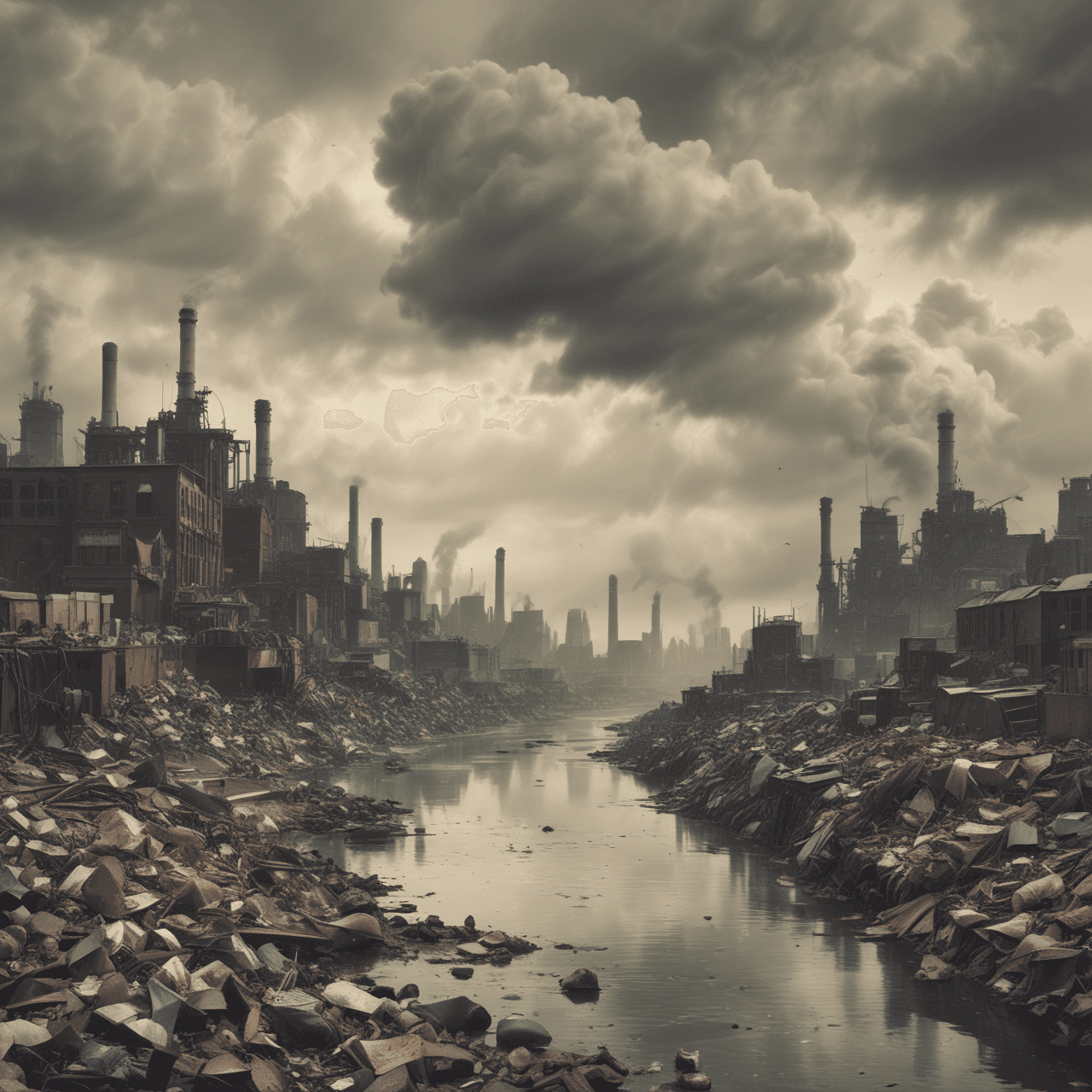 Pollution Jump game banner