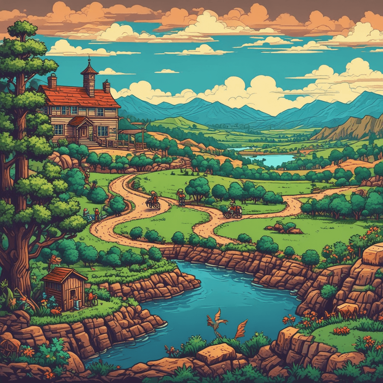 Revolutionary Racer game banner