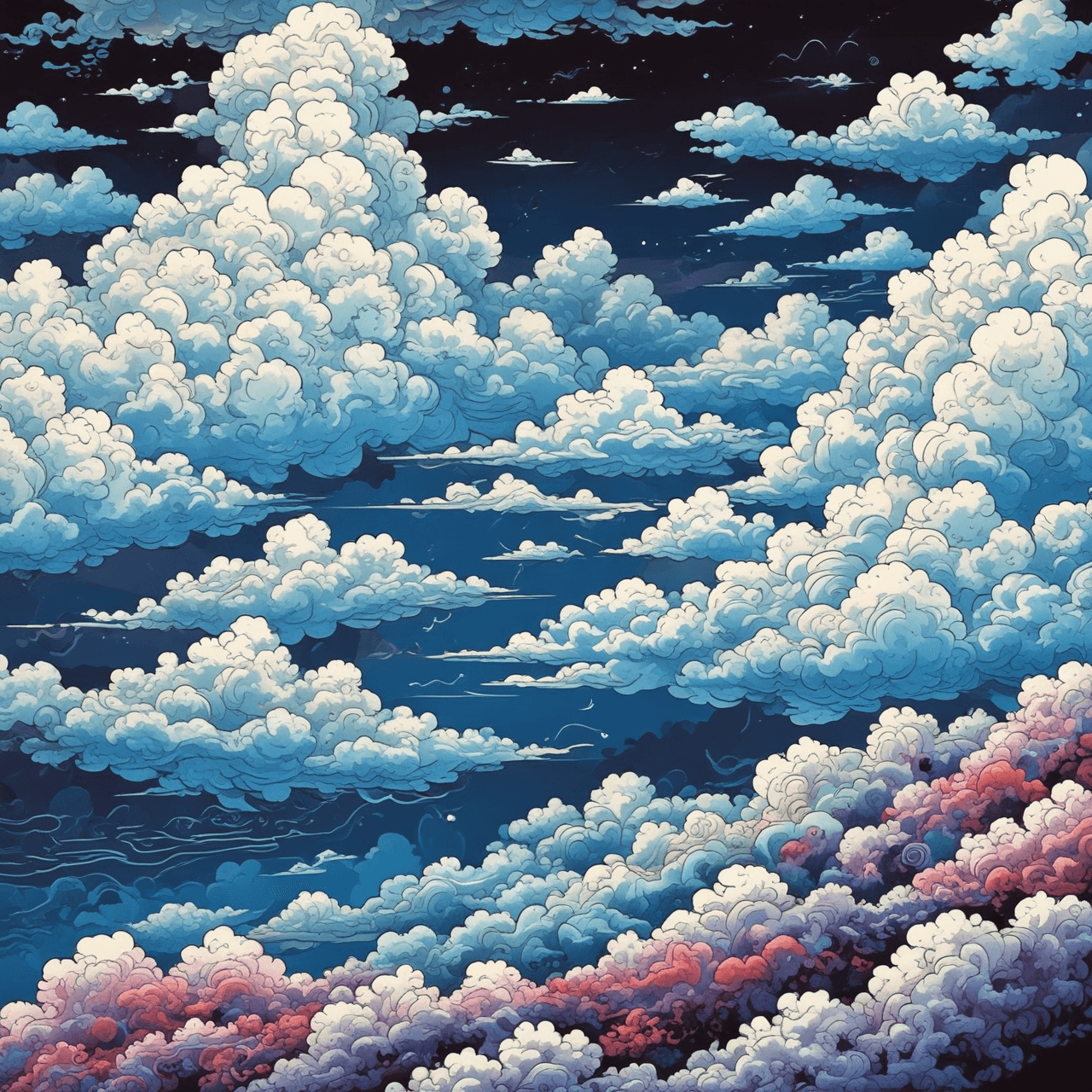 Cell Cloud Jump game banner