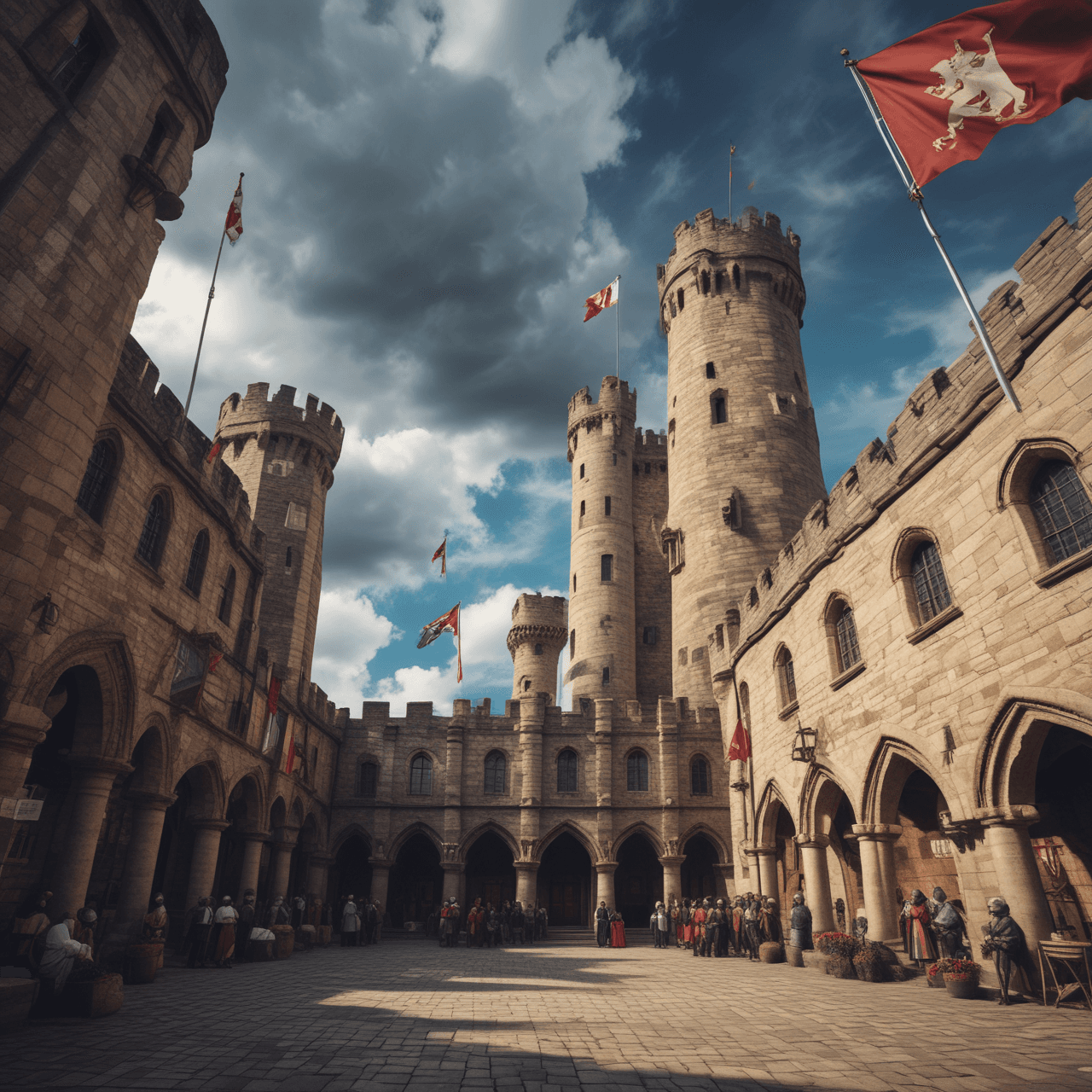 Medieval Lit Run game banner