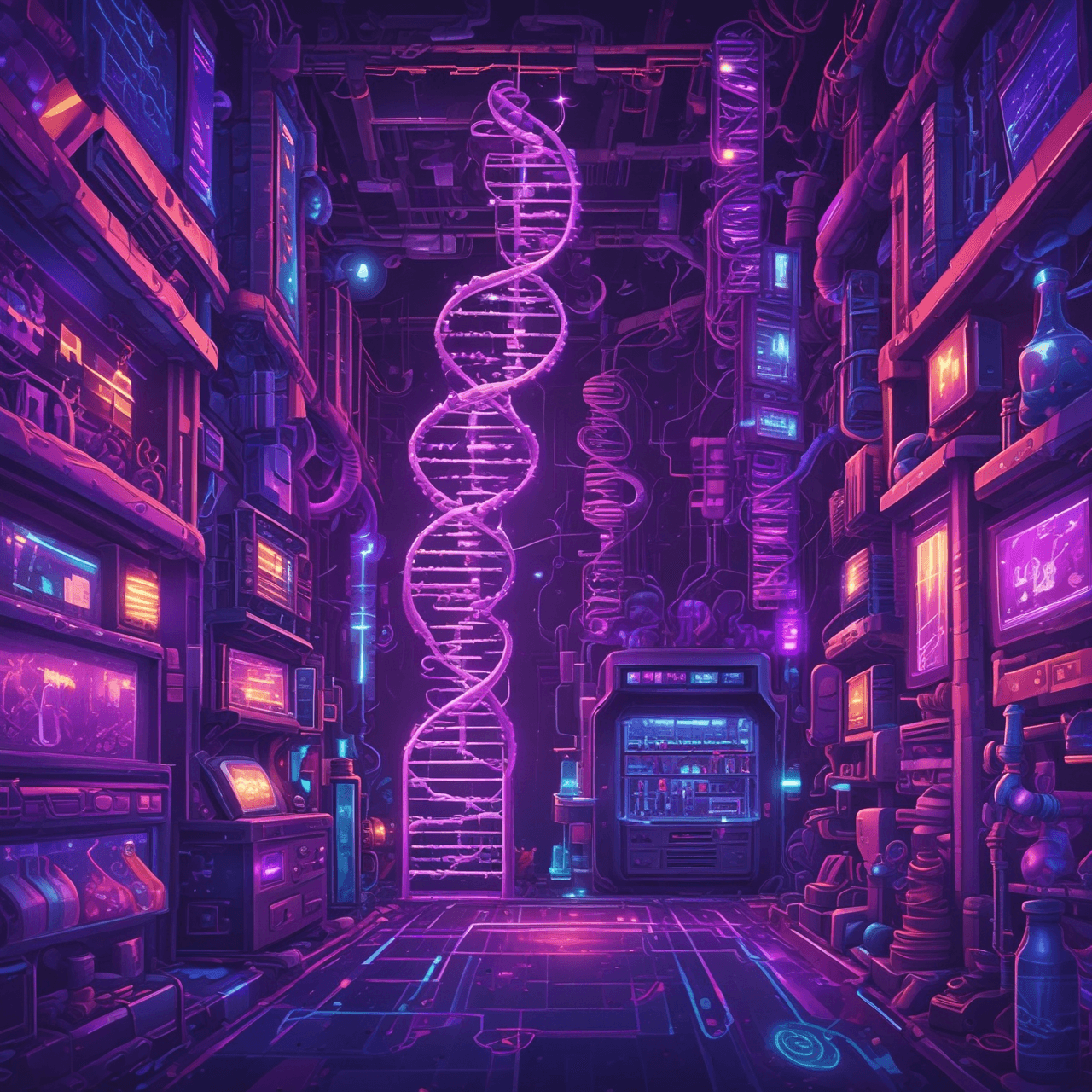 Bioteknik-Ruset: DNA-Quiz game banner