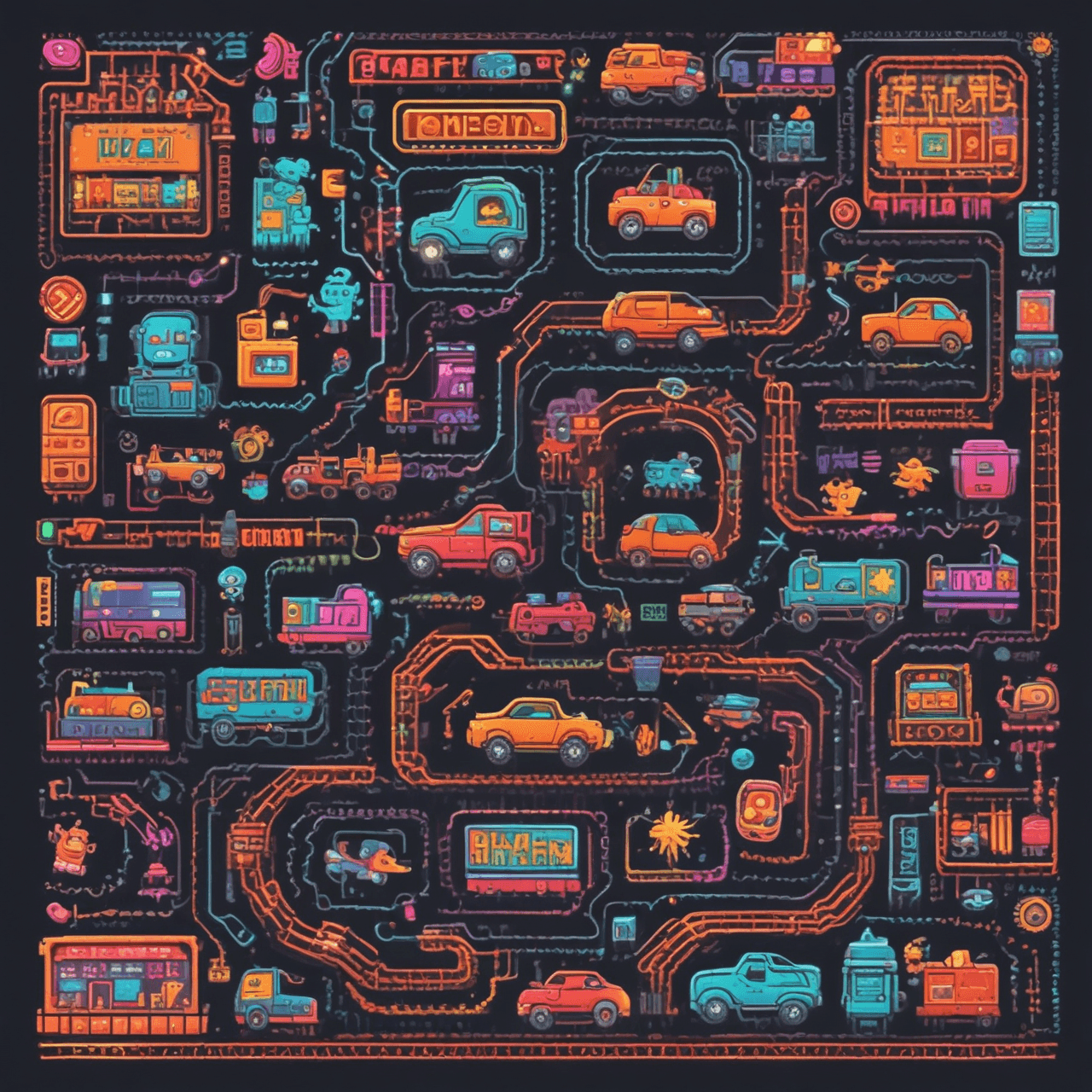 Balap Teks Prosedur game banner