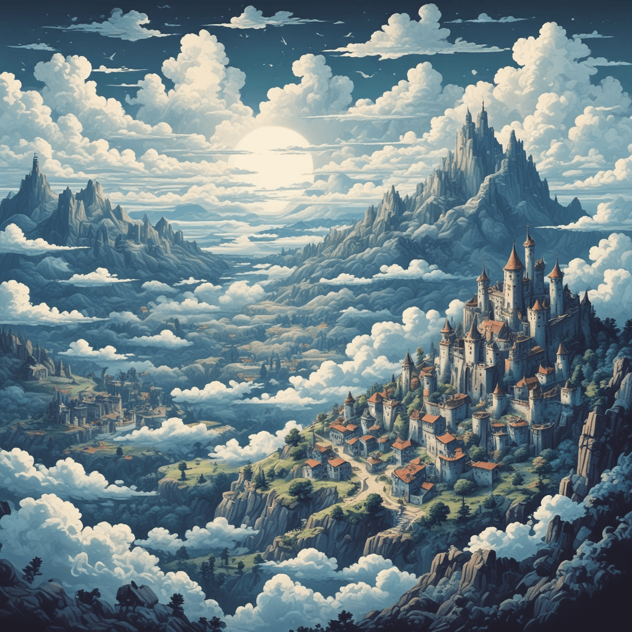 Pont de Núvols Medieval game banner