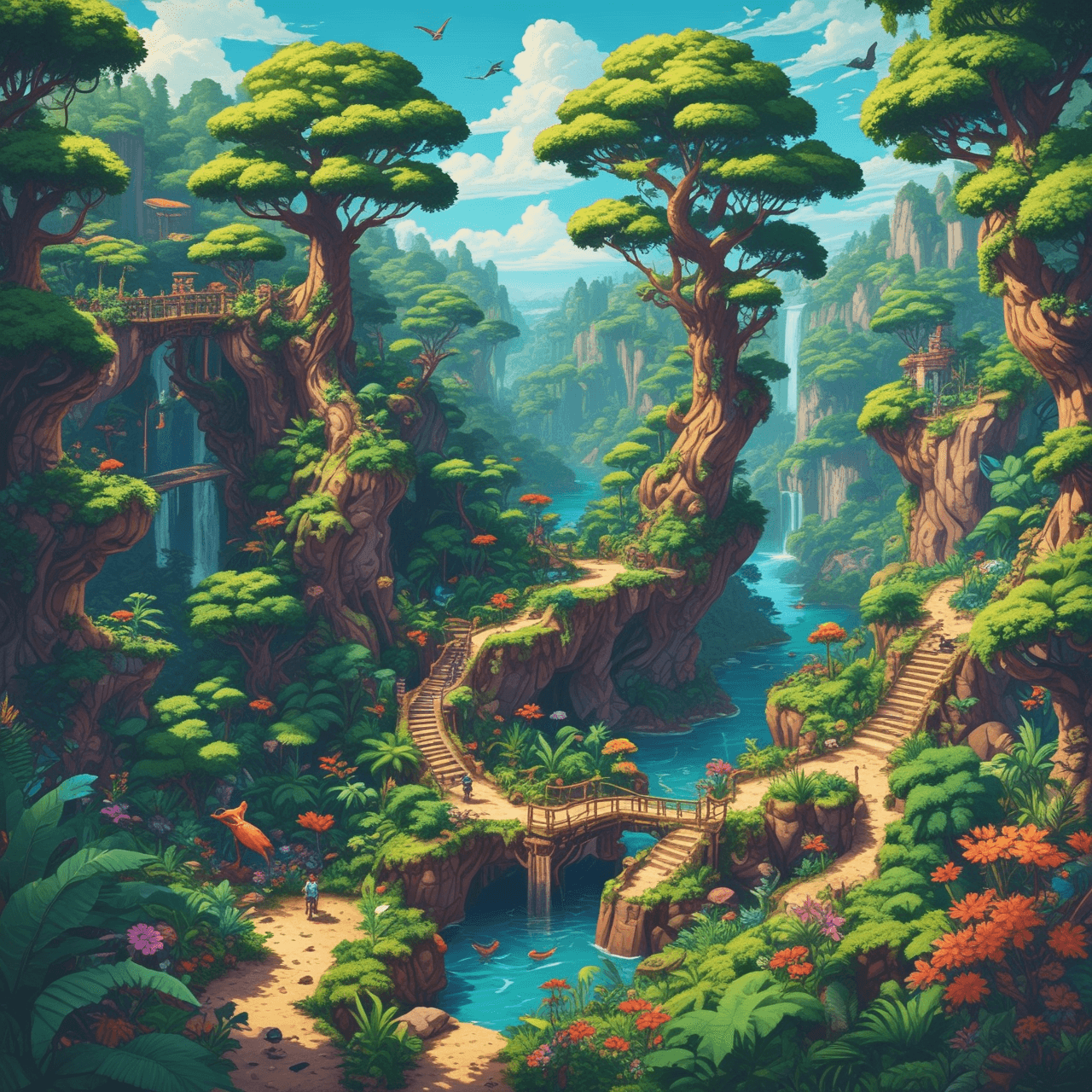 Ecosystem Explorer Run game banner