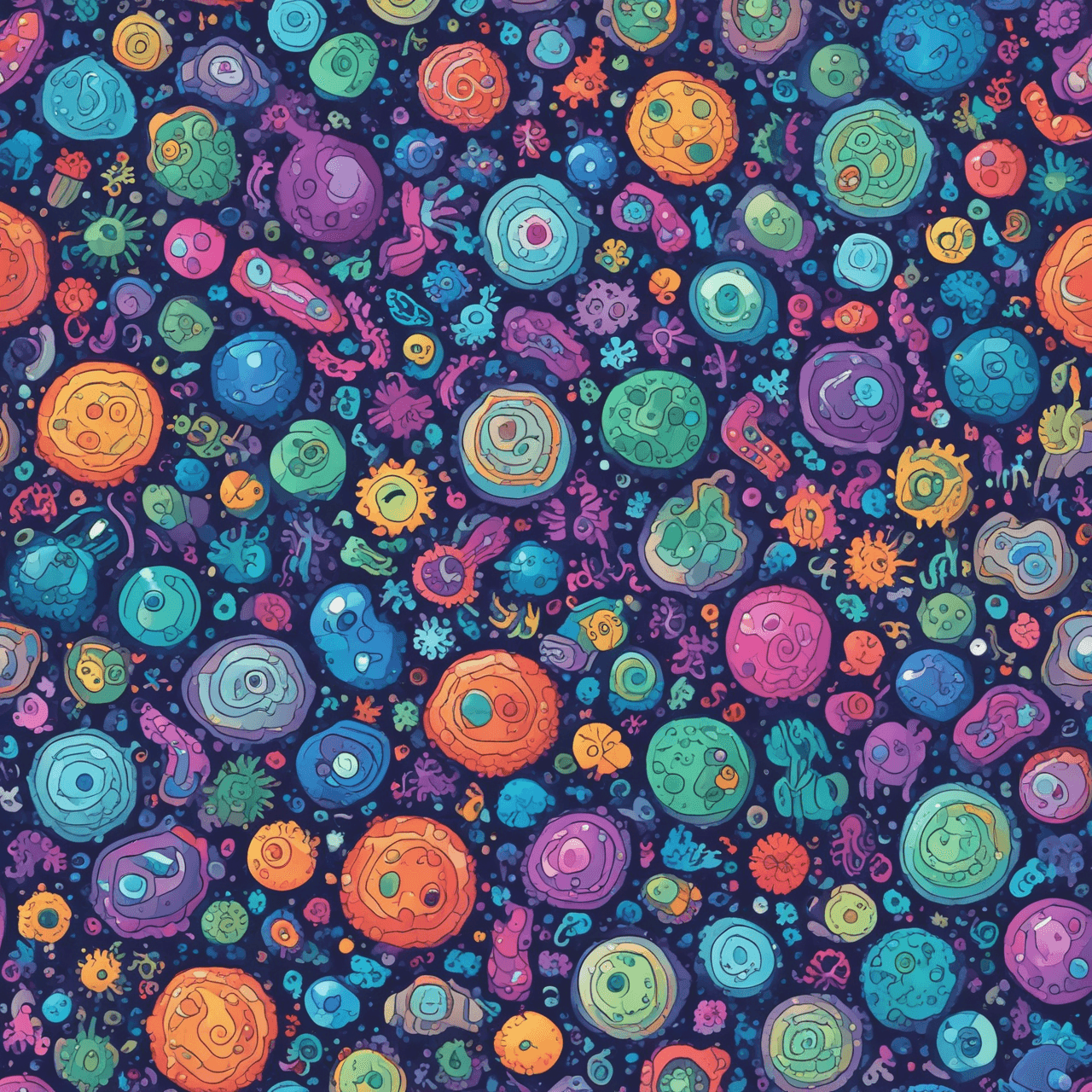 Microbe Jetpack Adventure game banner