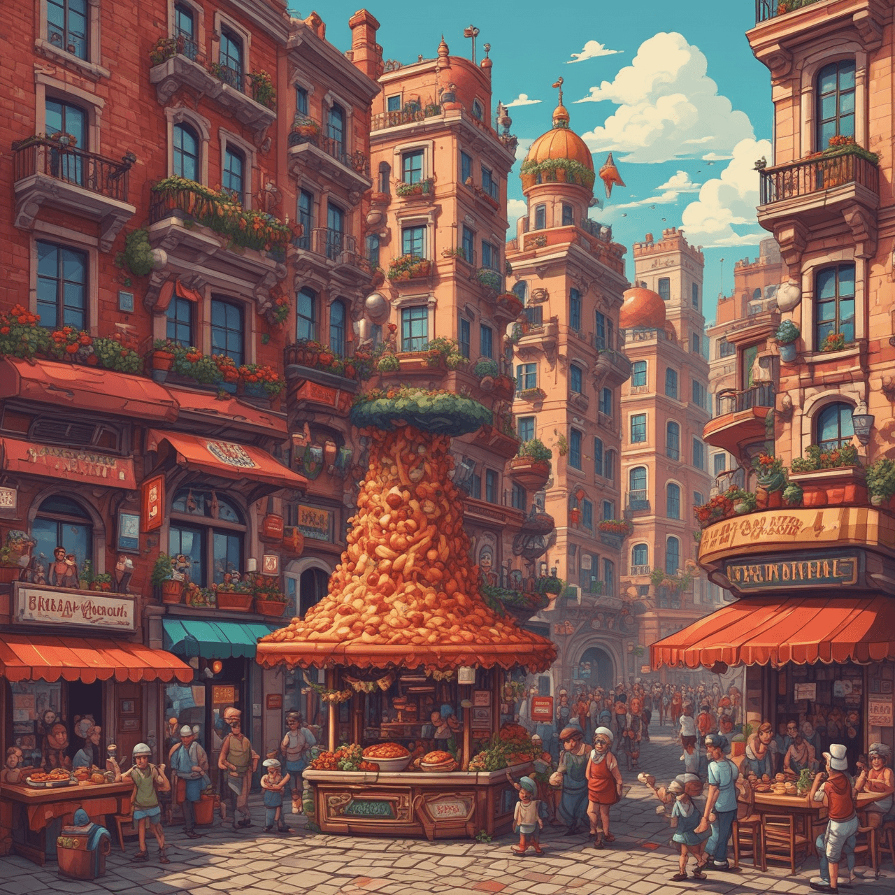 Mama Mia! Pasta Chase! game banner