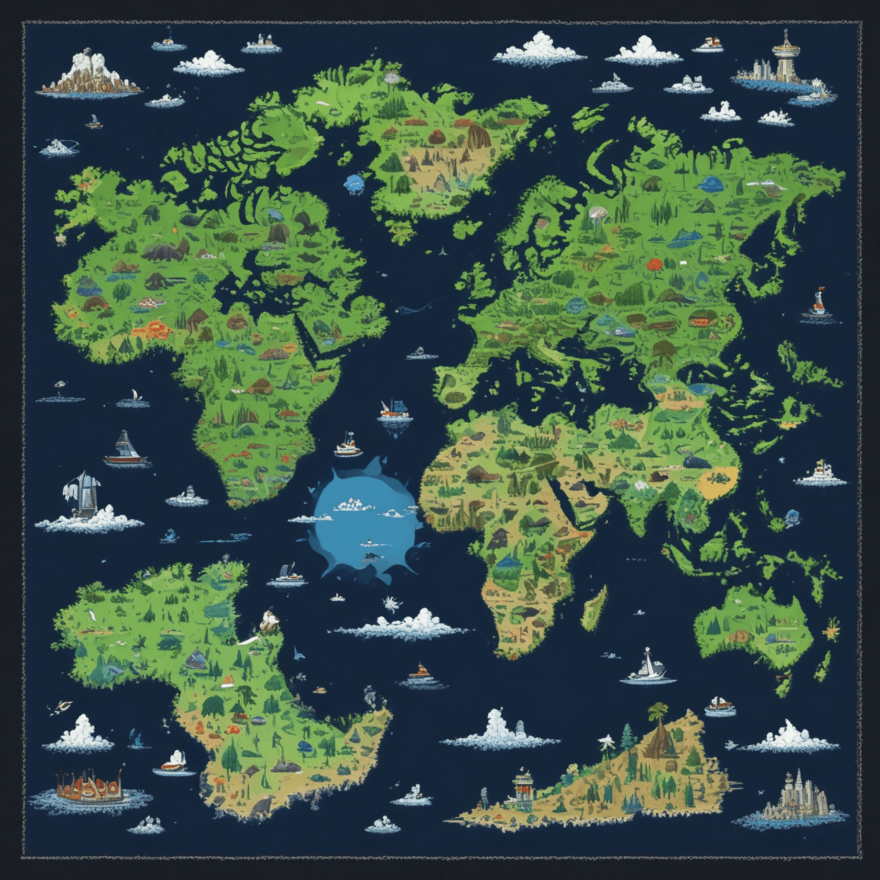 Voyage Géo Quiz game banner