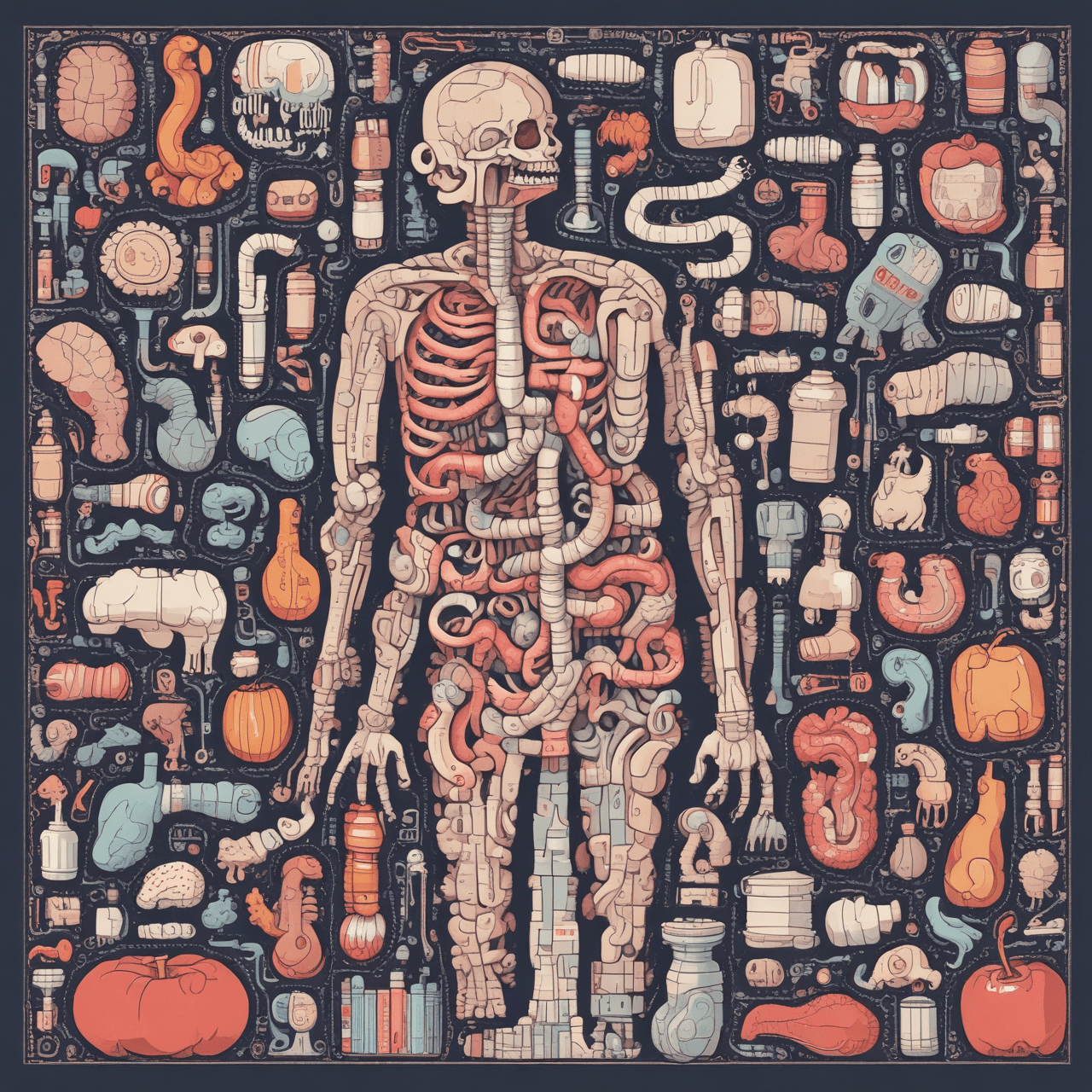 Digestion Dash Quiz game banner