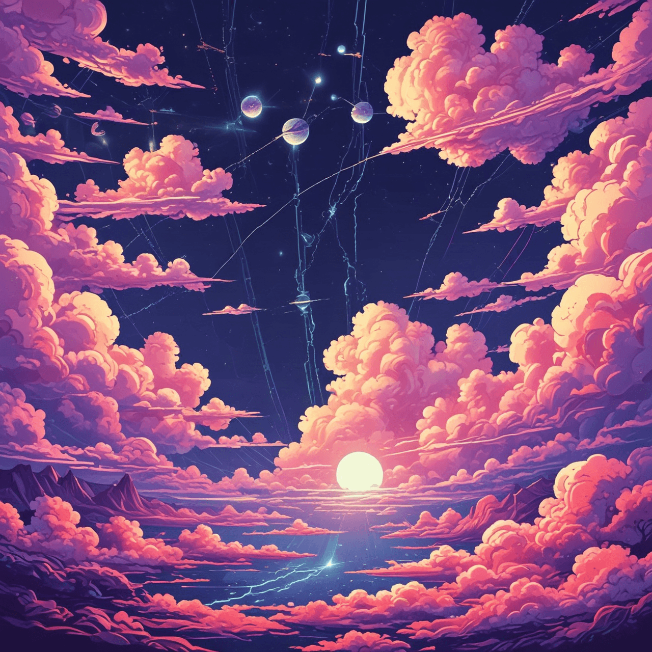 Atomic Cloud Bridge game banner