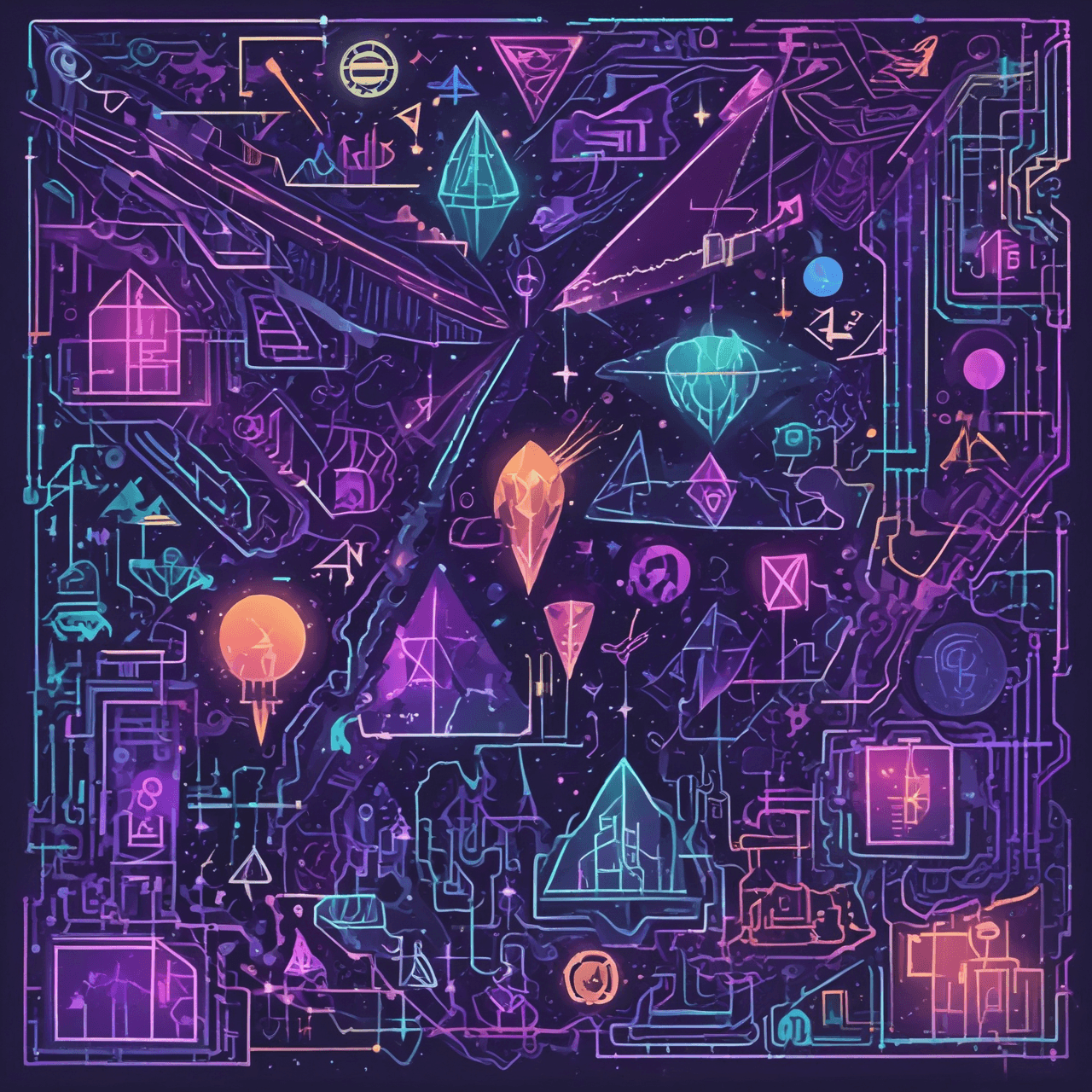 Pythagoras Path Runner game banner