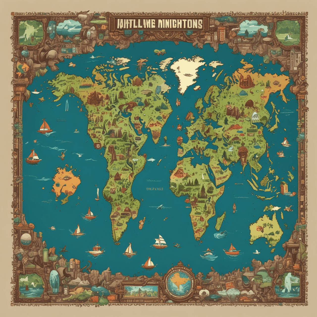 Global Geography Sprint game banner