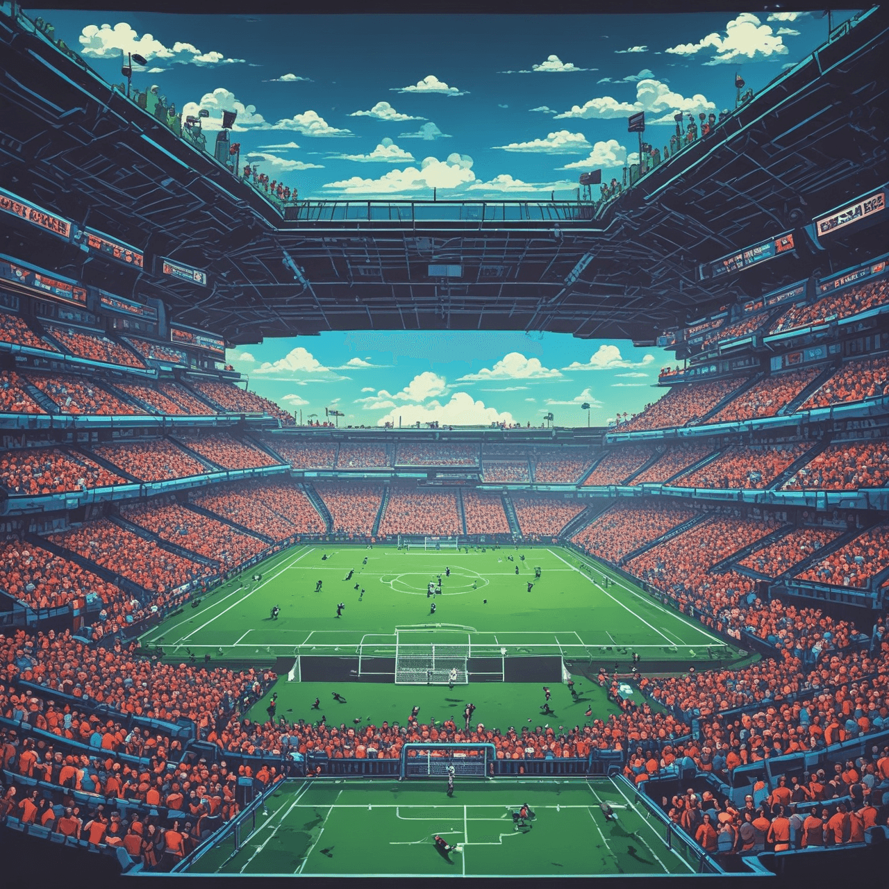 French Soccer Showdown game banner