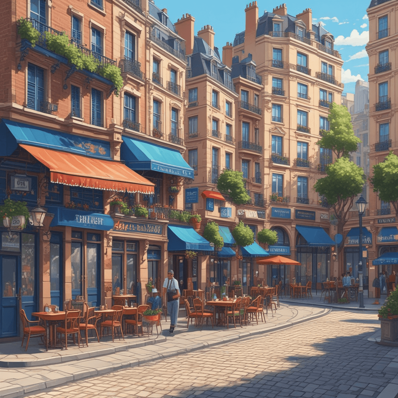 Jetpack French Adventure game banner