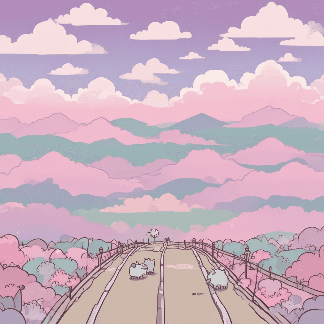 Pusheen's Math Adventure game banner