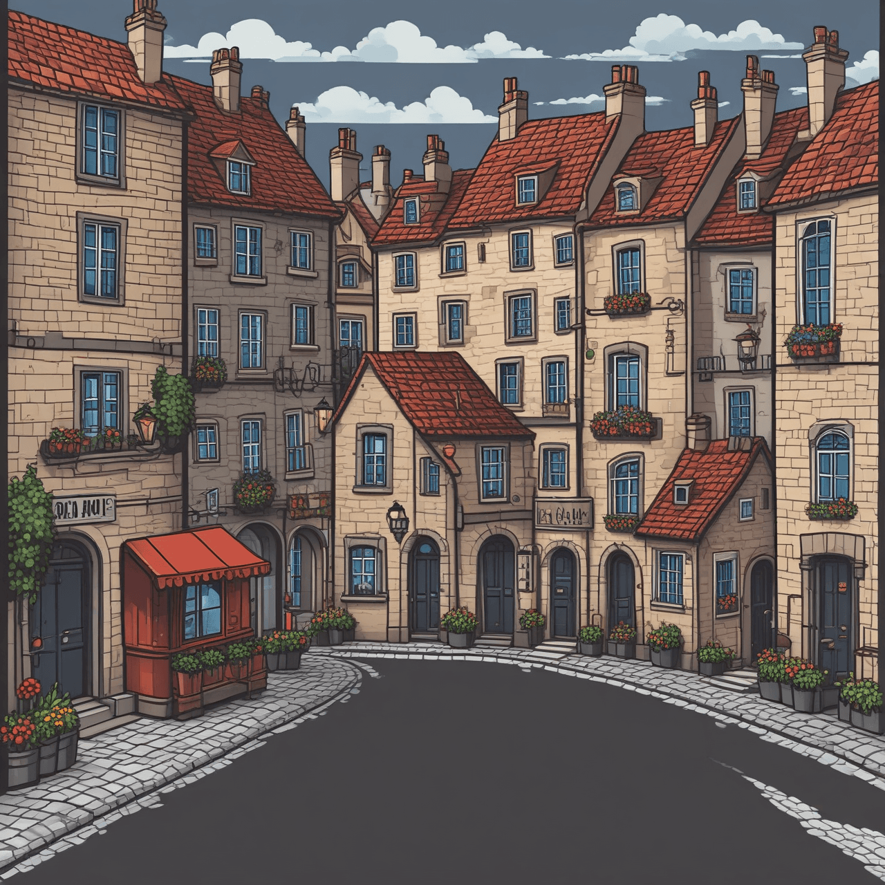 Passé Composé Racer game banner