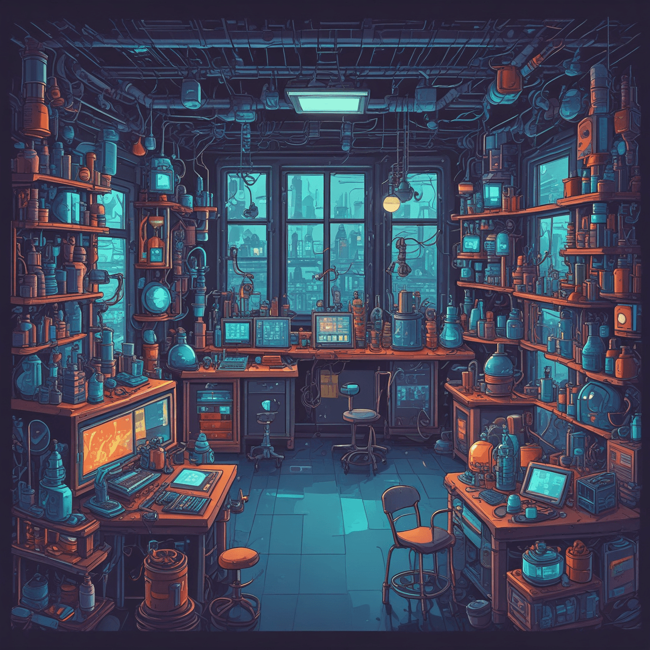 Science Lab Runner game banner