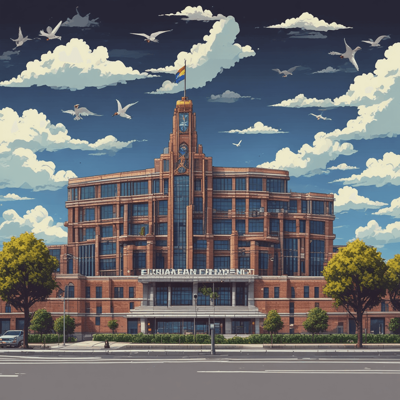 EU-parlamentet Quiz game banner